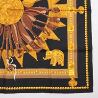 エルメス カレ90 CUILLERS D'AFRIQUE アフリカのスプーン