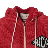GUCCI グッチ パーカー グッチ GUCCI GAME ロゴ パーカー L ホワイト ブルー メンズ 4