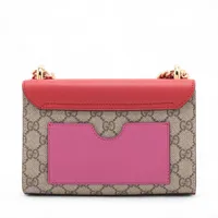 新品同様 グッチ アタッシェ 699409 GGスプリームキャンバス レッド ショルダーバッグ 1192【中古】GUCCI GUCCI】グッチ『グッチ アタッシェ ショルダーバッグ』699409