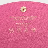 ヴィトン×村上隆 マルチカラー ポルトモネロザリ M13399 PVC