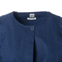 エルメス 25SS コットン ワンピース 36 レディース ネイビー