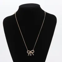 【CHANEL】ココマーク リボン B24K ネックレス ラインストーン シャネル ココマーク リボン B24K ネックレス GP×ラインストーン