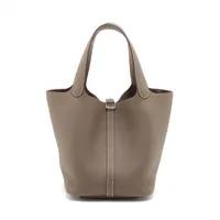 HERMES★エルメス ピコタンMM トリヨンクレマンス Aランク 楽天市場】エルメス ピコタン ロック MM 22cm HERMES トリヨン