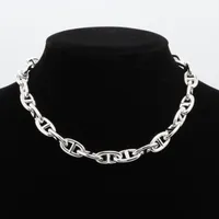 エルメス シェーヌダンクルGM ネックレス 29コマ 925 131g