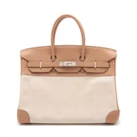 新品️♡バーキン35タイプ ハンドバッグ トワルアッシュ HERMES 銀座店 未使用 エルメス バーキン35 カーゴ CARGO トワル