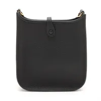 VINTAGE★HERMES エブリン16 TPM トリヨンクレマンス ★Sランク エルメス エブリン16 TPM トリヨンクレマンス ブラック ゴールド
