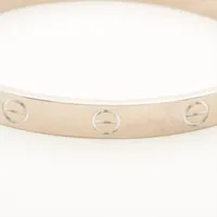 カルティエ ラブ ブレスレット 750(WG) 28.8g 17 A3604418｜中古