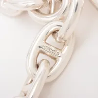 HERMES マルジェラ期 シェーヌダンクル MM シルバー ネックレス