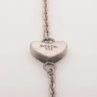 ティファニー ハートリンク ラリアットネックレス 925 8.8g シルバー