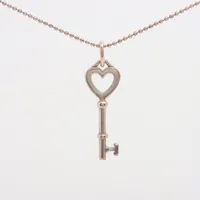 【TOLW@yrl:ＨＫ】ティファニー ハートキー ネックレス TIFFANY&Co. ティファニー ネックレス TIFFANY＆Co. ハート キー