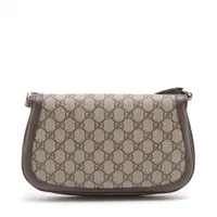 グッチ GGスプリーム ブロンディ チェーンショルダーバッグ ブラウン