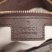 【新品未使用】グッチ　GGスプリーム　ブロンディ　ショルダーバッグ グッチ GGスプリーム ブロンディ PVC×レザー ショルダーバッグ