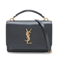 サンローラン パリ　サンセット　レザー　ショルダーバッグ　ブラック　533026 三越伊勢丹 | SAINT LAURENT/サンローラン_women通販 | サン
