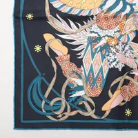 エルメス カレ45 Le Sacre de l'Hiver 冬の祭典 スカーフ シルク