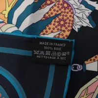 エルメス カレ45 Le Sacre de l'Hiver 冬の祭典 スカーフ シルク