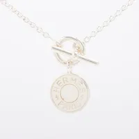 【格別の存在感】エルメス ネックレス アミュレット セリエ HERMES エルメス ネックレス SERIE セリエ Amulet H Exlibris