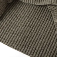 CHANEL リブニット　ノースリーブ　ココボタン カシミヤ　シルク シャネル ココボタン カシミヤ ノースリーブニット 38 レディース