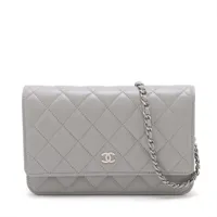 ◆CHANEL◆ チェーンウォレット ラムスキン ストラス グレー CHANEL 2025年購入 チェーンウォレット | suuna-369のブログ