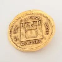 シャネル 31 RUE CAMBON ブローチ GP ゴールド 1131 A3607304｜中古