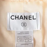 (*)様 CHANEL ジャケット　アイボリー　サイズ36 CHANEL - シャネル ジャケット スーツ CHANEL アイボリー グレー