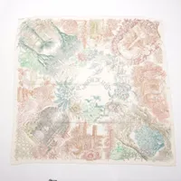 エルメス カレジェアン Le Jardin de Leila レイラの庭 スカーフ  