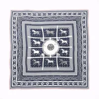 エルメス　GRAND MANEGE CUT スカーフ　シルクバンダナ　カレ55 エルメス/カレ55 シルクバンダナ/未使用品 - メルカリ