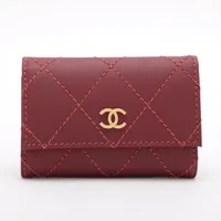 CHANEL キーケース ベージュ キャンバス snt-07308.jpg
