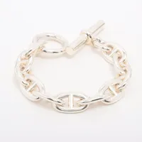 【新品未使用】HERMES シェーヌダンクル TGM ブレスレット 11コマ HERMES(エルメス) シェーヌダンクルTGM 11コマ ブレスレット