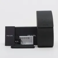 サンプラ プラダ SPR27Z-F サングラス プラスチック ブラック A3609750