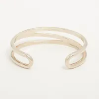 Tiffany ダイアゴナル バングル ティファニー オープンダイアゴナル バングル 925 27.9g
