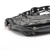 M5116 バレンシアガ ルカゴールXS レザー ショルダーバッグ 719082 バレンシアガ ルカゴールXS クロコ型押し ショルダーバッグ