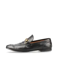 美品GUCCIヨルダーン　35 22cm ブラック　ホースビットローファー グッチ ホースビット 1953〕メンズ ローファーブラック レザー