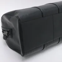 コーチ ロゴ レザー ボストンバッグ ブラック A3611557｜中古