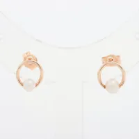 エテ パール ピアス K18(YG)×K10(YG) 0.6g 77149300 A3611743