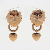 グッチ ライオンヘッド ピアス(両耳用) GP ゴールド A3611811