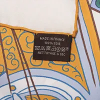 エルメス カレ90 DUELS ONIRIQUES 夢見る決闘 スカーフ シルク