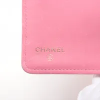 CHANEL ボーイシャネル ラウンドファスナー ラムスキン ピンク 22番台 シャネル ボーイシャネル ラウンドジップ ラムスキン マトラッセ