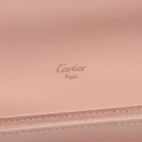 カルティエ ラブコレクション パテントレザー 長財布 ピンク