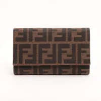 フェンディ ズッカ コンパクトウォレット｜中古ブランド品