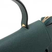 セリーヌ 新ロゴ ベルトバッグ マイクロ ショルダーバッグ グリーン 2WAY CELINE セリーヌ ベルトバッグミニ 2WAYショルダーバッグ 17610