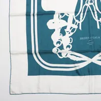 エルメス カレ90 BRIDES de GALA 式典用馬勒 スカーフ シルク