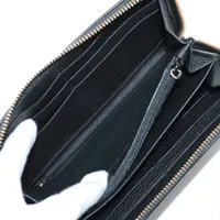 グッチ ソーホー 282413 レザー ラウンドジップウォレット ブラック