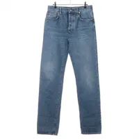 【極美品】GUCCI　グッチ ホースビット コットン デニムパンツ 26 ブルー 極美品】GUCCI グッチ ホースビット コットン デニムパンツ 26