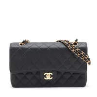 CHANEL ショルダー キャビアスキン ゴールド金具 シャネル シャネル22 ミニ キャビアスキン チェーンショルダー