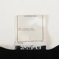 CHANEL シャネル　タンクトップ　レディース　02A ブラック　ココマーク シャネル ココマーク 02A レーヨン×ナイロン タンクトップ 42