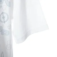 エルメスホワイト Tシャツサイドストライプ 名古屋】エルメス 半袖 Tシャツ ホワイト Lサイズ Fragments