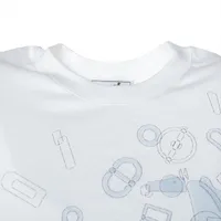 25新作 エルメス メンズ Tシャツ コットン カシミヤ ポケット Tシャツ 刺繍入りポケット | Hermès - エルメス-公式サイト