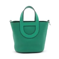 【希少カラー♡】インザループ 18 エベーヌ エルメス ハンドバッグ インザループ 18 エベンヌ/ゴールド金具