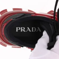 プラダPRADA 靴　7インチ（41） プラダPRADA 靴 7インチ（41） Prada Blue/Black Leather and