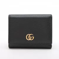 グッチ ダブルG ミニウォレット 474746 レザー コンパクト
